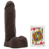 TRUSKYN The Tru Ride 8 Inch Dildo in Chocolate