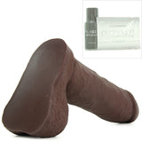 TRUSKYN The Tru Ride 8 Inch Dildo in Chocolate