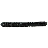 Veined Double Header 18 Inch Dildo in Black