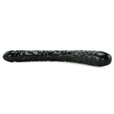 Veined Double Header 18 Inch Dildo in Black