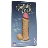 The Realistic ULTRASKYN 8 Inch Cock in White