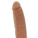 The Realistic 9 Inch Slim UR3 Vac-U-Lock Cock in Brown