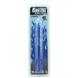 Raging Hard-Ons Slimline 10 Inch Dildo in Blue