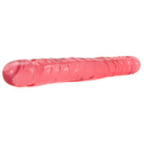 Crystal Jellies Double 12 Inch Dildo in Pink