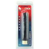 Quivering Cock 8 Inch Vibrating Dildo in Black