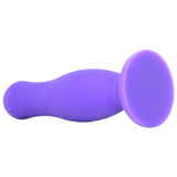 American Pop! 4" Mode Silicone Anal Plug in Purple