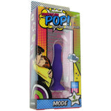 American Pop! 4" Mode Silicone Anal Plug in Purple