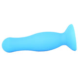 American Pop! 4" Mode Silicone Anal Plug in Blue