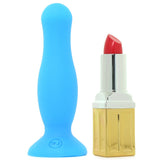 American Pop! 4" Mode Silicone Anal Plug in Blue