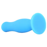 American Pop! 4" Mode Silicone Anal Plug in Blue