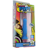 American Pop! 4" Mode Silicone Anal Plug in Blue