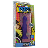 American Pop! 4.5" Mode Silicone Anal Plug in Purple