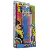 American Pop! 4.5" Mode Silicone Anal Plug in Blue