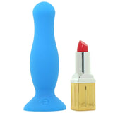 American Pop! 5" Mode Silicone Anal Plug in Blue