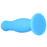 American Pop! 5" Mode Silicone Anal Plug in Blue