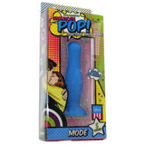 American Pop! 5" Mode Silicone Anal Plug in Blue