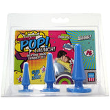 American Pop! Launch! Anal Trainer Set in Blue