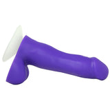 American Pop! Icon Silicone Vac-U-Lock Dildo in Purple