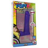 American Pop! Icon Silicone Vac-U-Lock Dildo in Purple