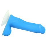 American Pop! Icon Silicone Vac-U-Lock Dildo in Blue