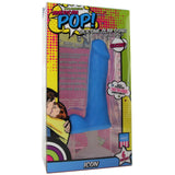 American Pop! Icon Silicone Vac-U-Lock Dildo in Blue