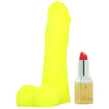 American Pop! Icon Silicone Vac-U-Lock Dildo in Yellow