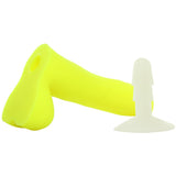 American Pop! Icon Silicone Vac-U-Lock Dildo in Yellow