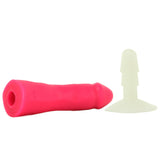 American Pop! Rebel Silicone Vac-U-Lock Dildo in Pink