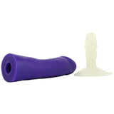 American Pop! Rebel Silicone Vac-U-Lock Dildo in Purple