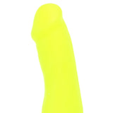 American Pop! Rebel Silicone Vac-U-Lock Dildo in Yellow