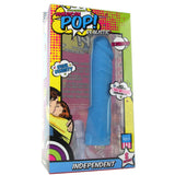 American Pop! Independent Vac-U-Lock Dildo in Blue