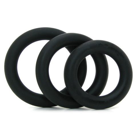 Optimale Thick 3 C-Ring Set in Black