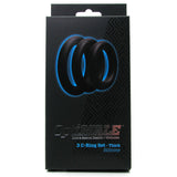 Optimale Thick 3 C-Ring Set in Black