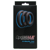 Optimale Thick 3 C-Ring Set in Slate