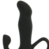 Optimale Vibrating Silicone P-Massager in Black