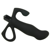 Optimale Vibrating Silicone P-Massager in Black