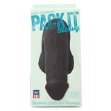 Pack It Heavy Realistic UR3 Dildo for Packing in Black