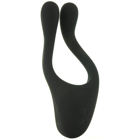 Tryst Multi-Erogenous Silicone Massager Vibe in Black