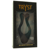 Tryst Multi-Erogenous Silicone Massager Vibe in Black