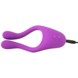 Tryst Multi-Erogenous Silicone Massager Vibe in Purple