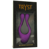 Tryst Multi-Erogenous Silicone Massager Vibe in Purple