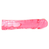 Crystal Jellies 8 Inch Vac-U-Lock Dildo in Pink