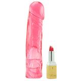 Crystal Jellies 8 Inch Vac-U-Lock Dildo in Pink