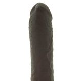 Hung ULTRASKYN Vac-U-Lock Dildo in Black