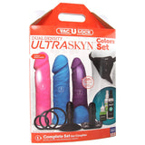 ULTRASKYN Colors Vac-U-Lock Harness Set for Couples