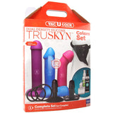 TruSkyn Colors Vac-U-Lock Harness Set for Couples