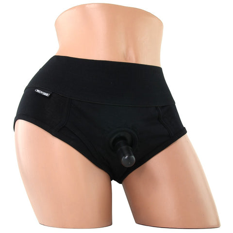 Brief Vac-U-Lock Panty Harness S/M