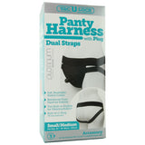 Dual Strap Vac-U-Lock Panty Harness S/M