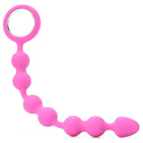 Mood Lust Silicone Pleasure Beads in Pink