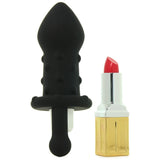 Mood Juicy Vibrating Beaded Plug in Black